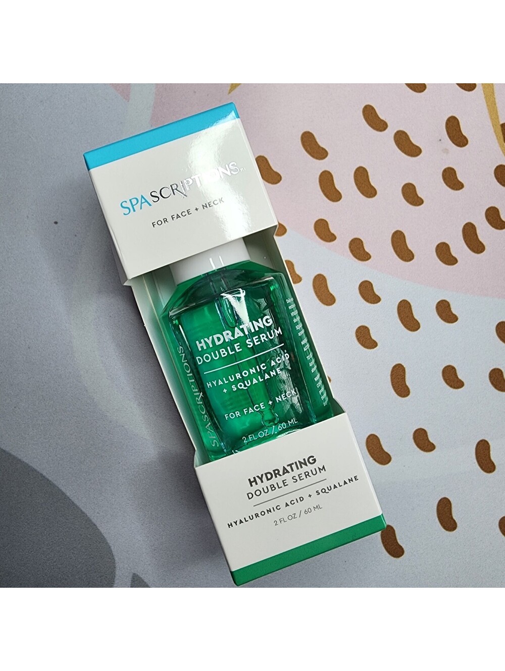 SpaScriptions Hydrating Double Serum with Hyaluronic Acid & Squalane Face & Neck